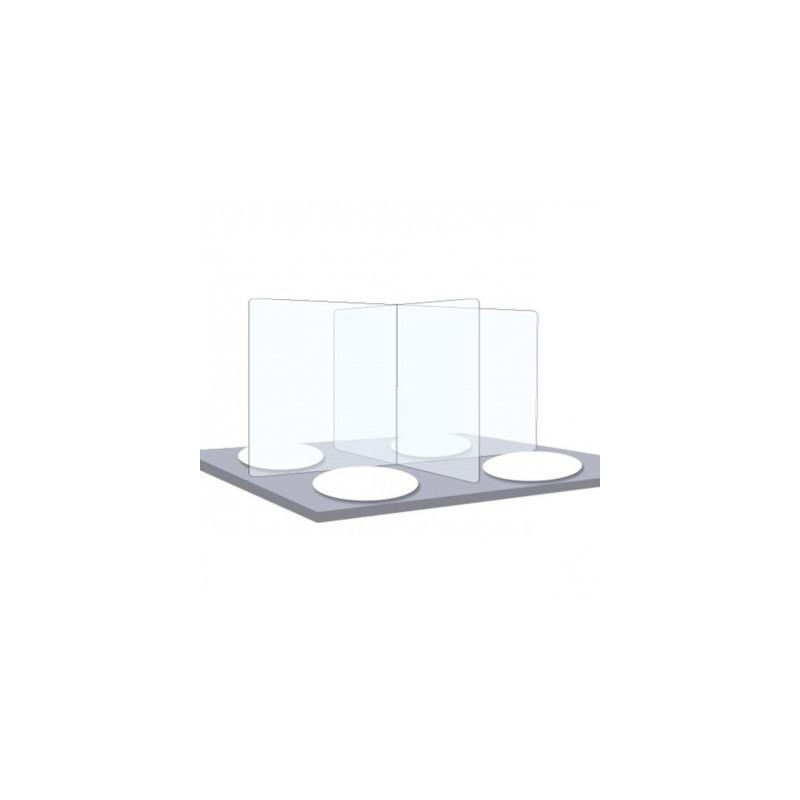 Hygiaphone Table Cantine - Vitre de Protection Plexiglass